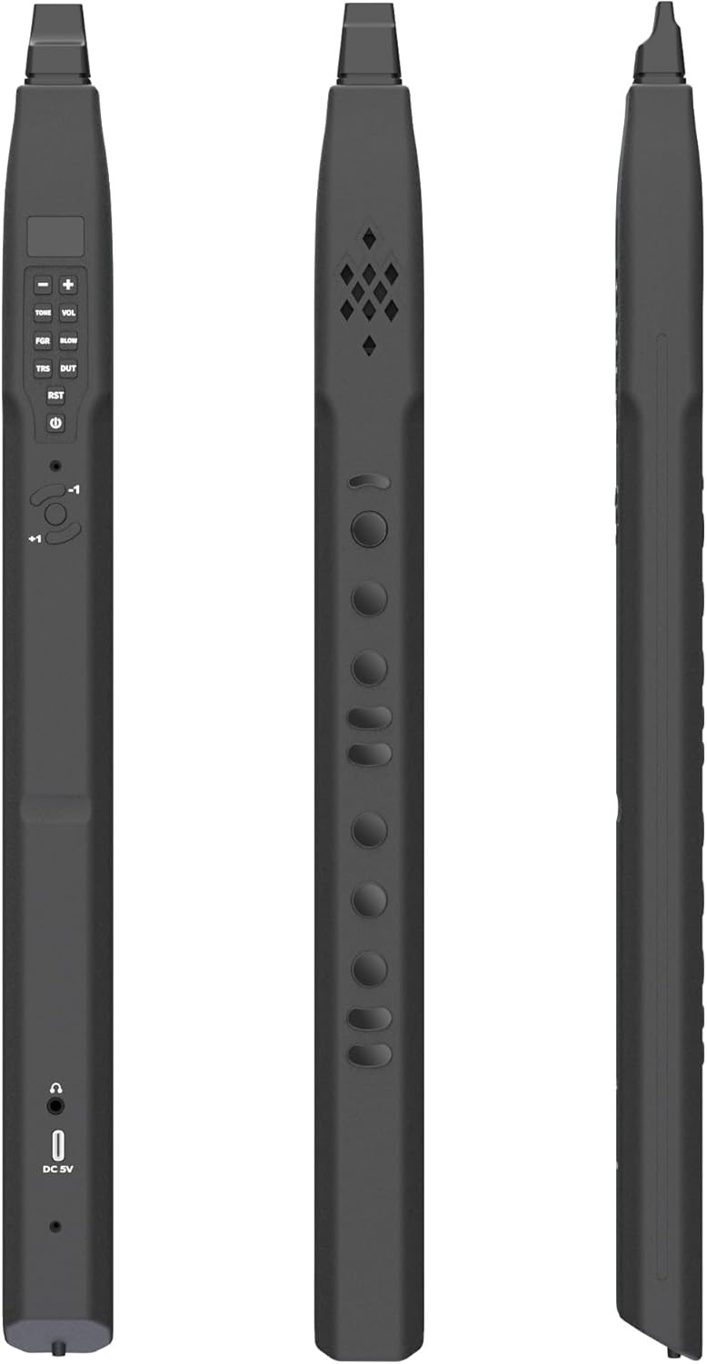 Mini Electric Saxophone Digital Wind Instrument,Small Light Portable Electronic Blowpipe S1