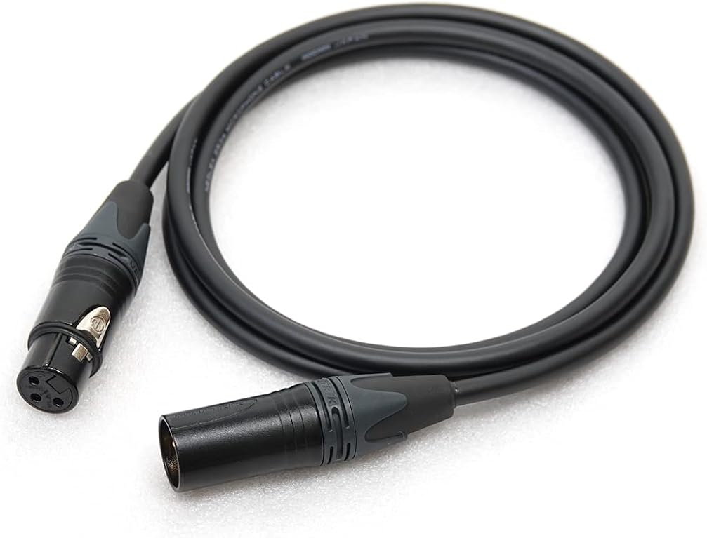 MOGAMI 2534 XLR Microphone Cable (4.9feet) Black
