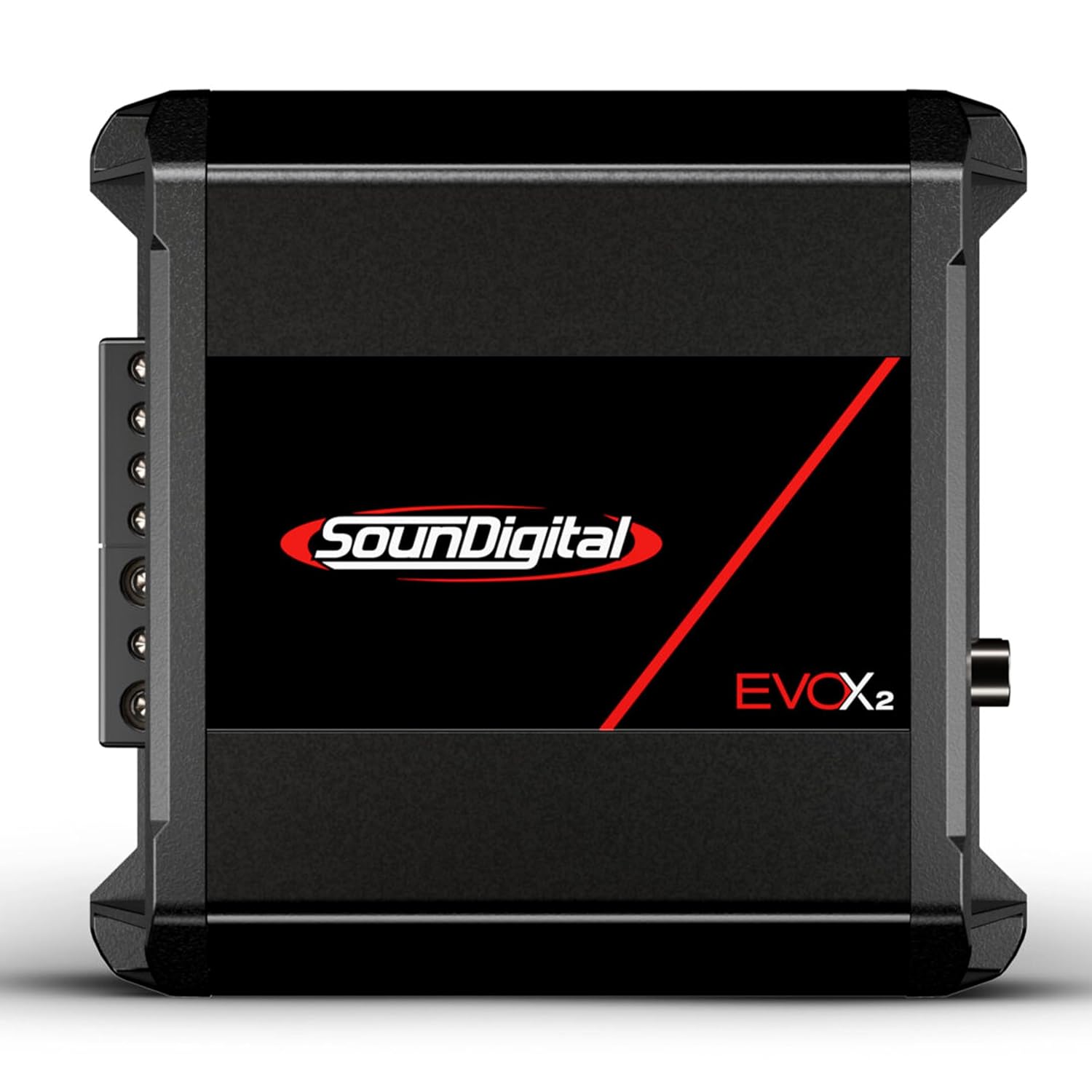 SounDigital EVOX2 400.2-4 Ohm 2-Channel 400W RMS Bridged Power Car Amplifier (Renewed)