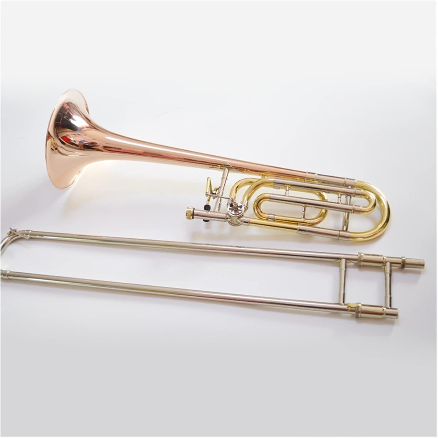 TSTS B-Flat to F Sub-midtone Trombone, Suitable for Beginners to Enter The Test Level Beginner Trombone