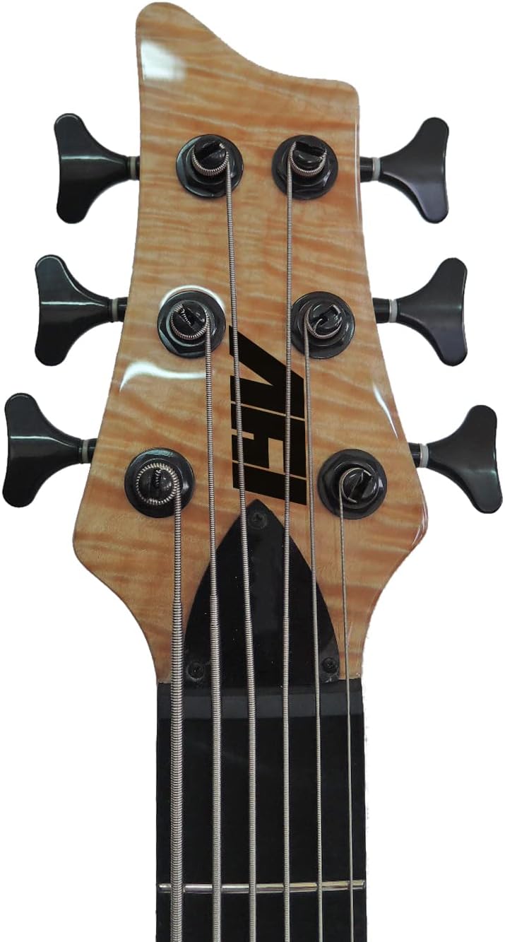 IYV IBSY-600 Neck-through Sycamore top Multi-ply 6-string Bass