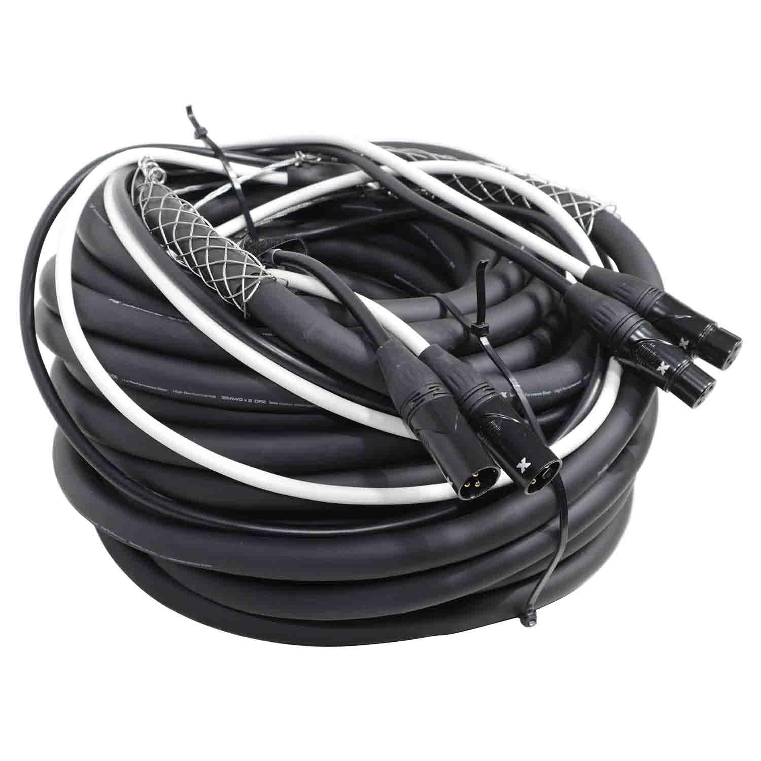 Prox XC-DXLR75 Balanced Dual XLR-M to Dual XLR-F High Performance Audio Cable - 75 Feet
