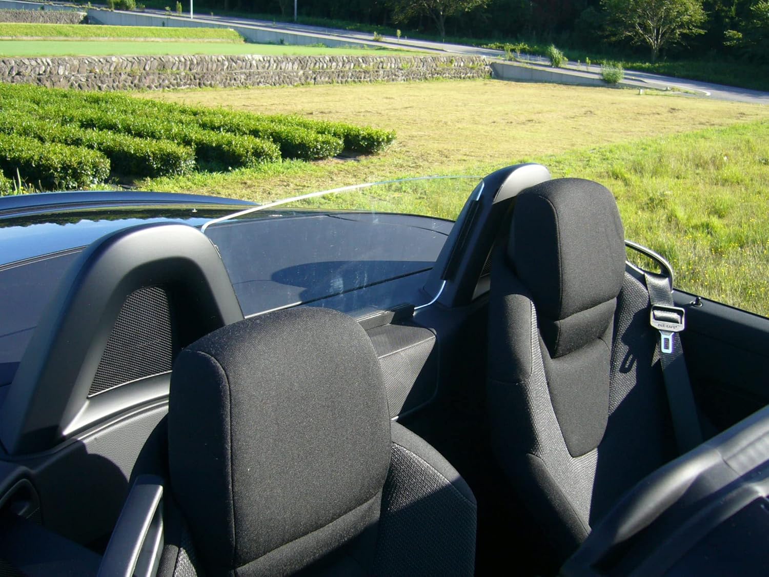 #1 Ranked Wind Deflector Windscreen Windstop Windblocker, Compatible with Mercedes SLK R172, 2012-Now