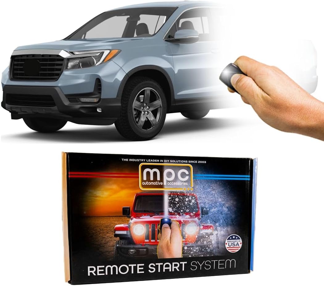 MPC Remote Start Kit Compatible with Honda Ridgeline 2017-2023 || Push-to-Start - Plug-in T-Harness - Premier USA Tech Support