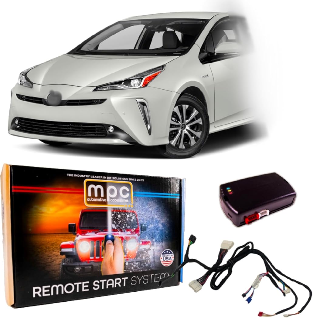MPC Factory Remote Activated Remote Start Compatible with 2016-2022 Toyota Prius - Hybrid - Uses Factory Remotes - DIY Install