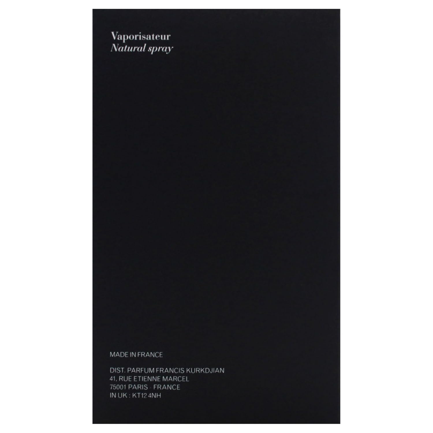 Maison Francis Kurkdjian Oud Satin Mood Eau De Parfum Spray, Vanilla Scented Amber Accord, 2.4 Fl Oz