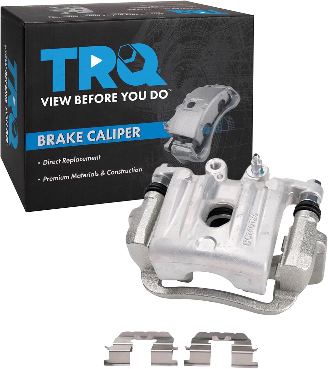 TRQ Rear Right Brake Caliper w/Bracket Passenger Side Compatible with 2014-2018 Kia Sorento