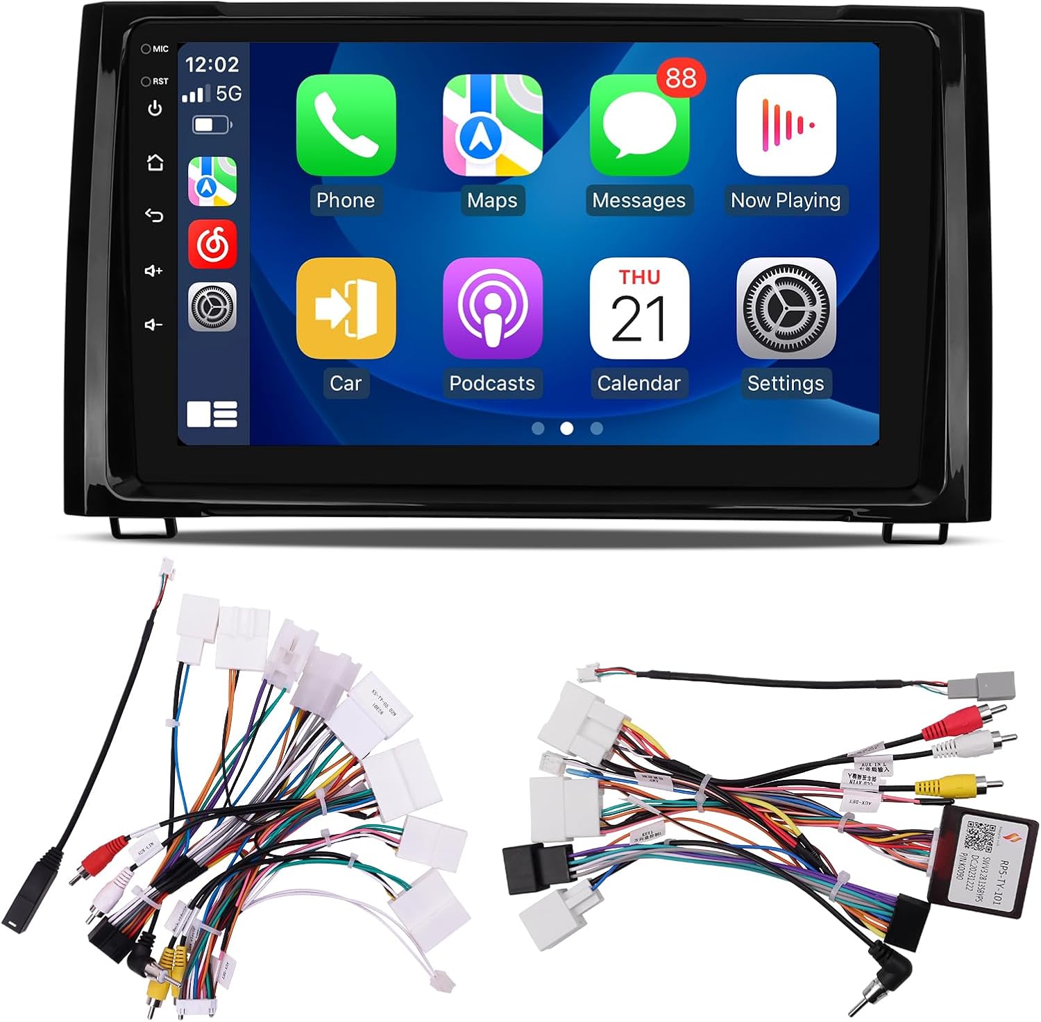 Android 13 6G 128G Car Stereo Apple Carplay for Toyota Tundra 2014-2021, 9