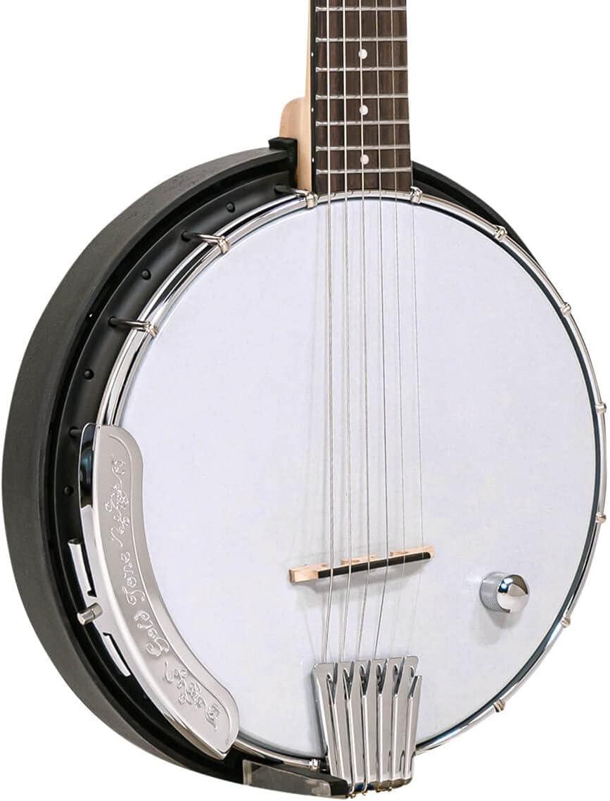 Gold Tone AC-6+: Acoustic Composite Banjitar with Pickup and Gig Bag - Guitar-Banjo