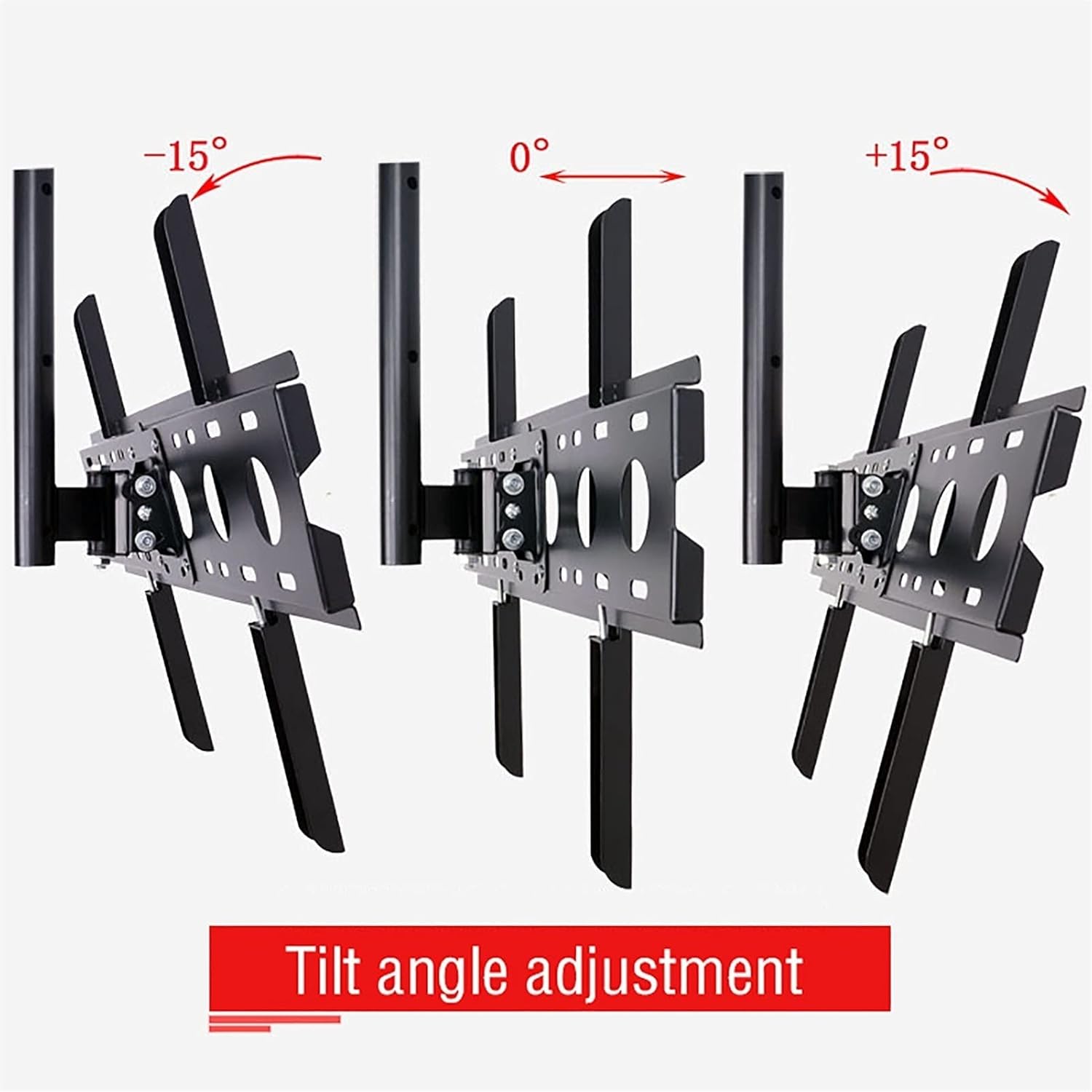 tv Wall Mount Ceiling TV Mount Bracket, 360° Rotation Tilting Swiveling TV Stand, Fits Most 32-70 Inch TVs, Max 600x400mm (Size : 1.1-1.8m) (1.1)