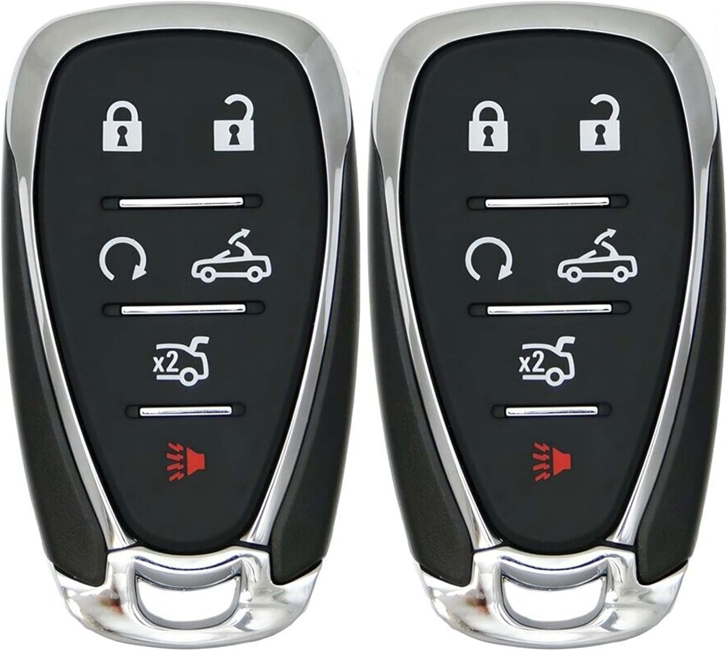 2X New Replacement Keyless Key Fob Compatible with & fit for 2016-2024 Chevrolet Camaro HYQ4EA HYQ4ES - HYQ4EA-21