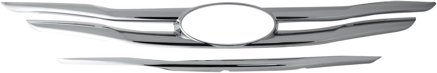 Bully GI-97 Triple Chrome Plated ABS Grille Overlay