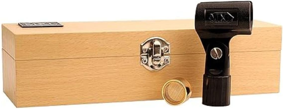 MXL V67N Small Diaphragm Condenser Instrument Microphone with Cardioid and Omni Capsules - Green / Gold