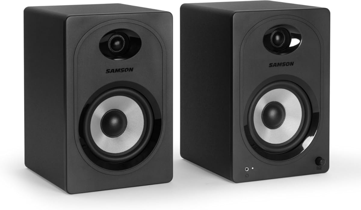 SAMSON MediaOne M50BT Powered Studio Monitors Restock Deal