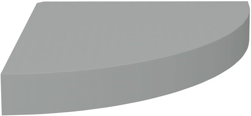 [Fast Delivery] Floating Shelves Wall Mounted, Floating Shelves, for Living Room, Bedroom, Bathroom, Kitchen Decor Floating Corner Shelves 4 pcs Gray 9.8