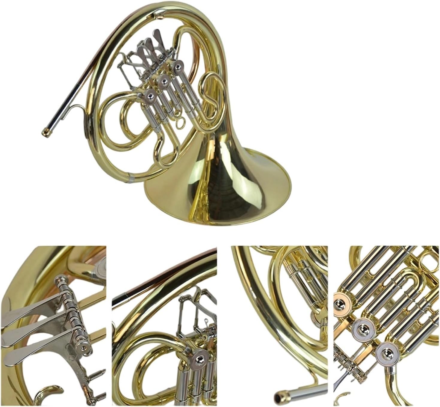 4 Key French Horn B Flat Single And Double Row Professional French Horn Playing Beginner Three Key Split(1)
