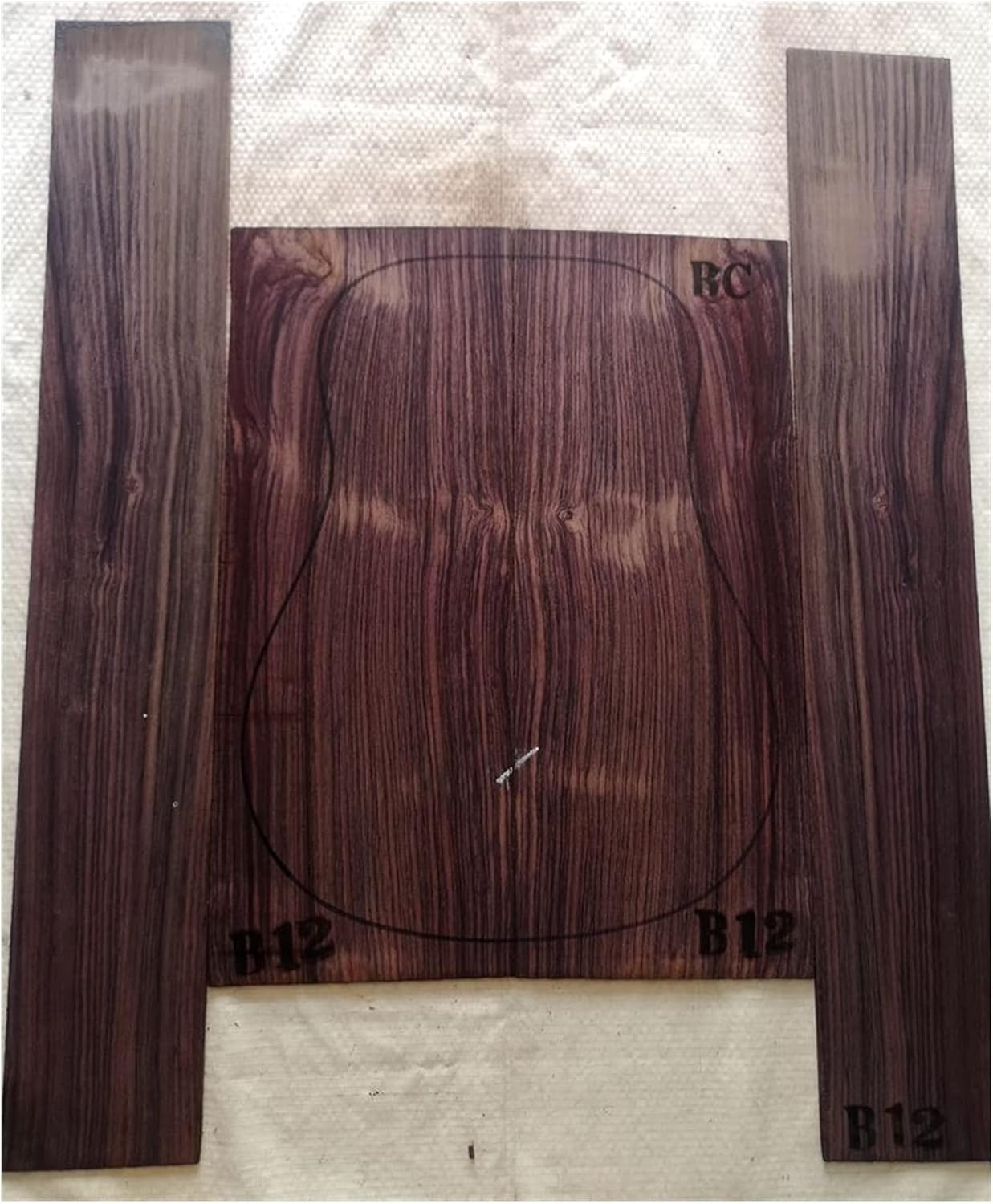Rosewood Back and Side Board Veneer Full Single 41 Inch Guitar Making Material Accessories DIY Guitar Kit (Color : 22)