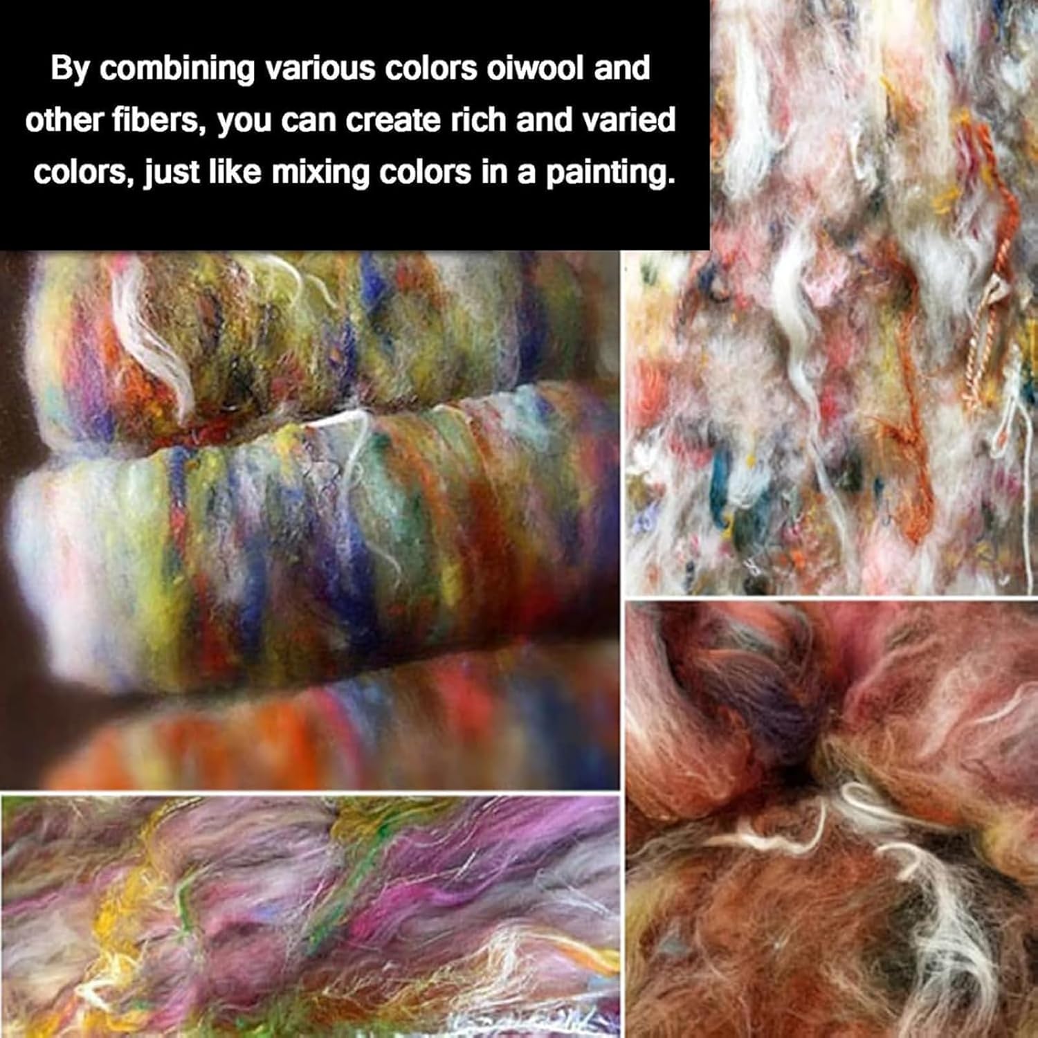 Manual Wool Carding Machine,Wool Felt Drum Carder with Hand Crank, Fast Color Mixing, Combing, Spinning,Wool Fibers Color Mixer, for DIY Wool Felt, Handicraft Enthusiasts