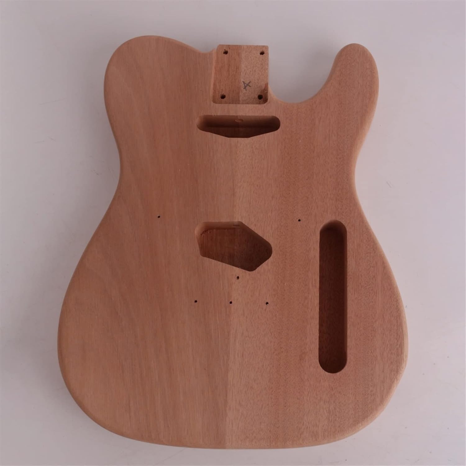 Unfinished Maple Neck Fretboard Mahogany Body 22 Frets for Tele Electric Guitar Kit DIY Unfinished Electric Guitar Kit (Color : 02)