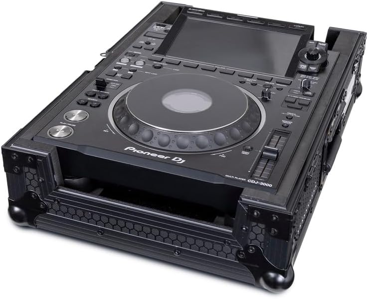 Headliner Pitch Black CDJ/DJM Flight Case Compatible with Most Standard Media Players and Club Mixers