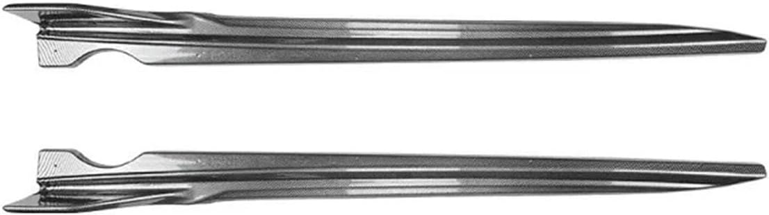 Side Skirts Car Side Skirts Compatible for BMW X5 G05 Sport 2019+ Bumper Diffuser Front Spoiler Trim Decorative Auto Body Kits Car Accessories(Carbon Fibre Look)