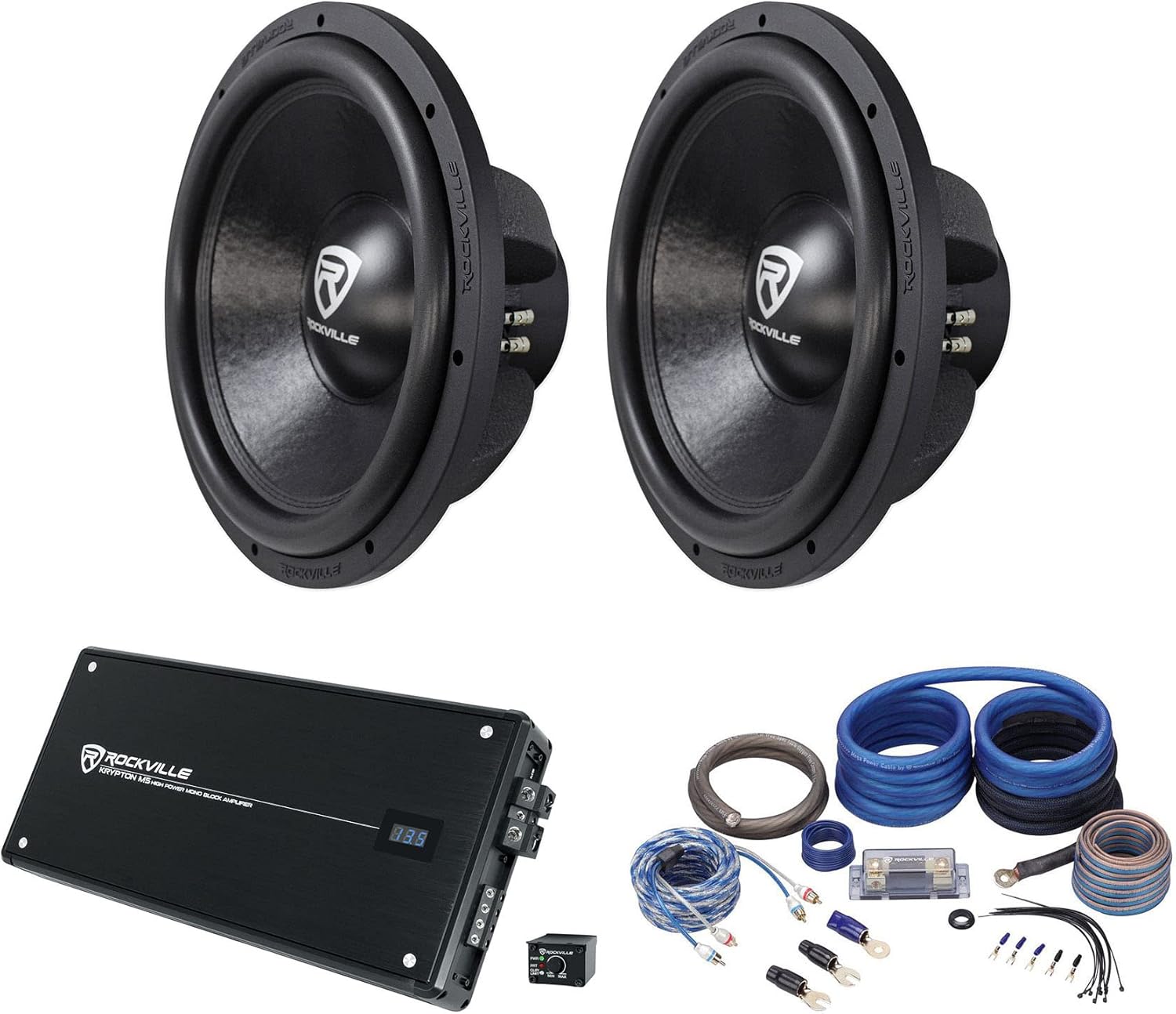 Rockville W15K6D4 V2 Bundle: (2) 15