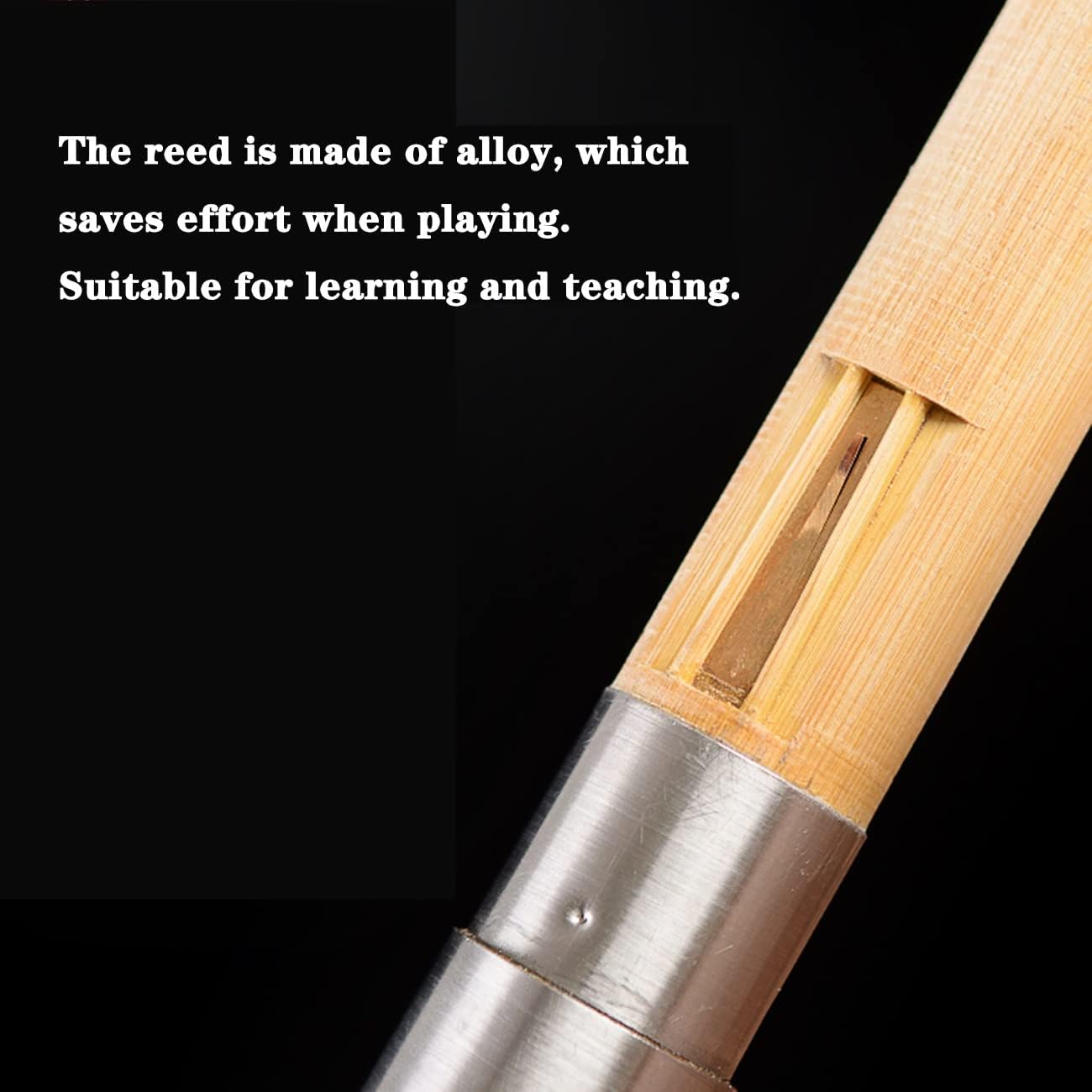 Hulusi Practice Instrument C Key B Flat Beginner Hulusi Children's Student Cucurbit Flute National Wind Instrument Flute Soft Sound and Durable (Color : BrownB, Size : F-Key)