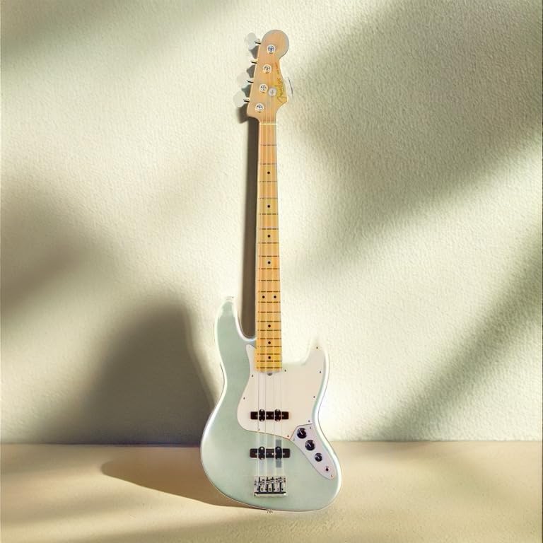 Fender American Professional II Jazz Bass, Mystic Surf Green, Maple Fingerboard