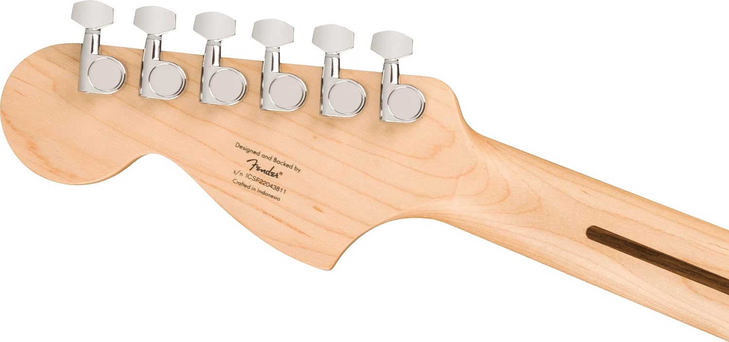 Squire Sonic Mustang Electric Guitar, Flash Pink, Maple Fingerboard