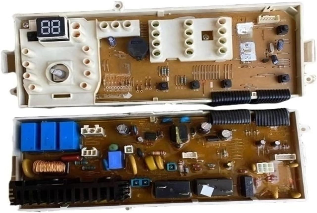 Compatibility for Samsung Drum Washing Machine WF1600NCW WF1702WCS Computer Board Motherboard DC41-00127B DC92-00705E DC92-00705F(White)