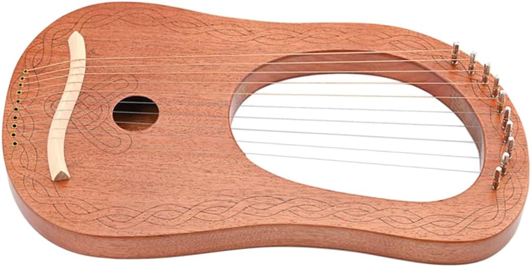 YARNOW String Lyre Harp for Beginners Solid Construction and Sturdy Design Musical Instrument for Music Lovers and Musicians