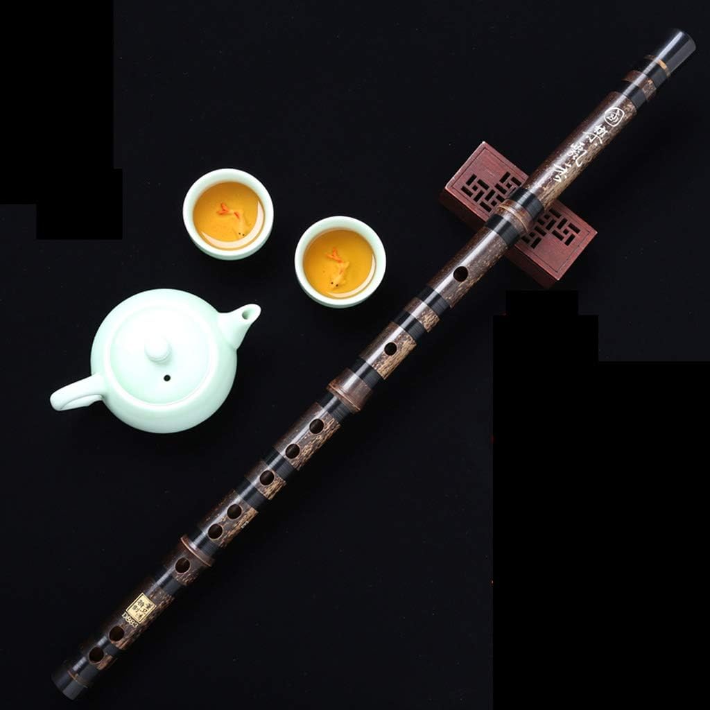 Flute Bamboo Flute, Traditional Woodwind Handmade Bamboo Flute Dizi Musical Instrument Bamboo Flute C Flute Musical Instrument (Size : G-Tune)