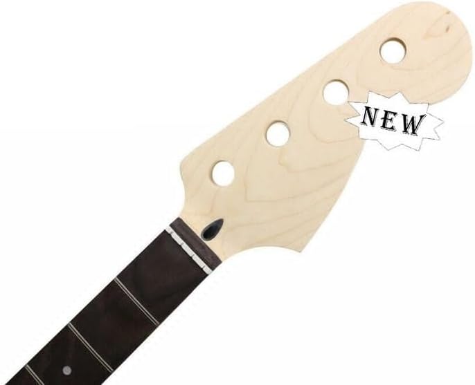 Maple Bass Guitar Neck 32inch Rosewood Fretboard Dot Inlay DIY Guitar 22Fret