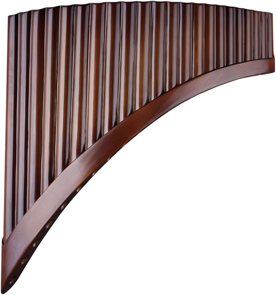 22 Pipes C Key Pan Flute Chinese Traditional Musical Instrument Pan Pipes Easy to Learn (Pan Flute(Right))