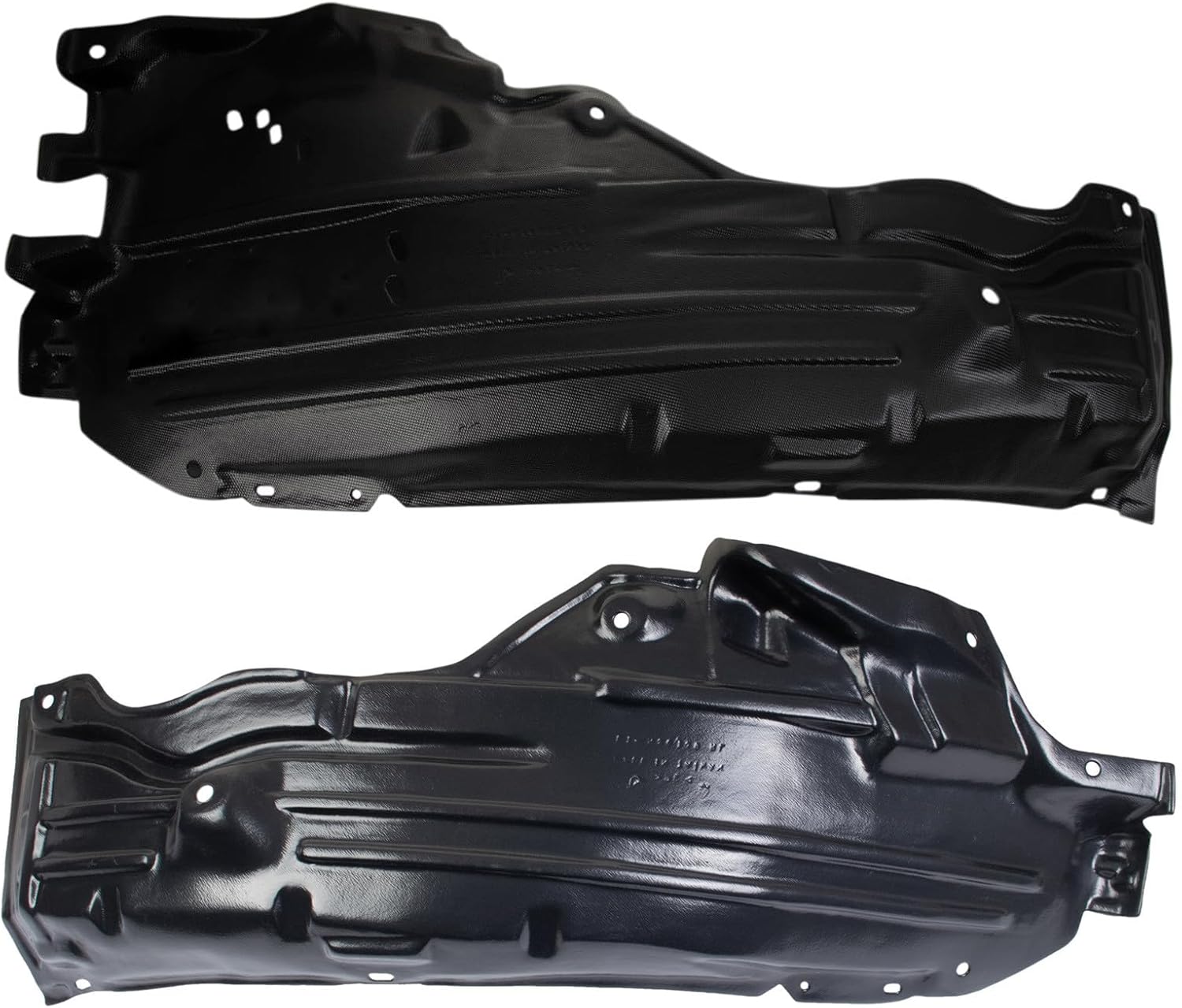 TRQ Front Inner Fender Liner Set Driver & Passenger Side IN1250104 IN1251104 Compatible with 2006-2010 INFINITI M35 M45