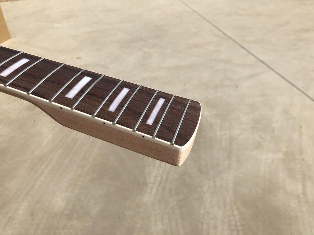 20fret 30inch Bass Guitar Neck Rosewood Fretboard Block Inlay Maple DIY Guitar