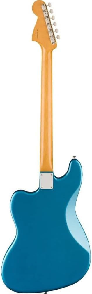 Fender Vintera II '60s Bass VI - Lake Placid Blue Bundle with Fender FB620 Electric Bass Gig Bag (Black), 12-Pack Picks and 10ft Instrument Cable