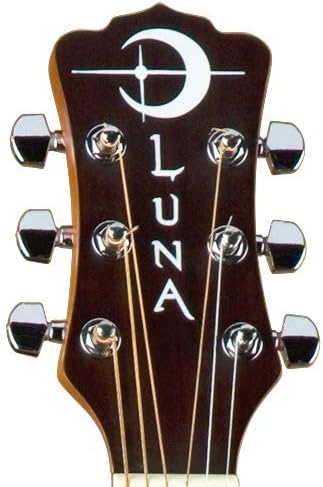 Luna Safari Series Muse Spruce 3/4-Size Travel Acoustic Guitar - Natural