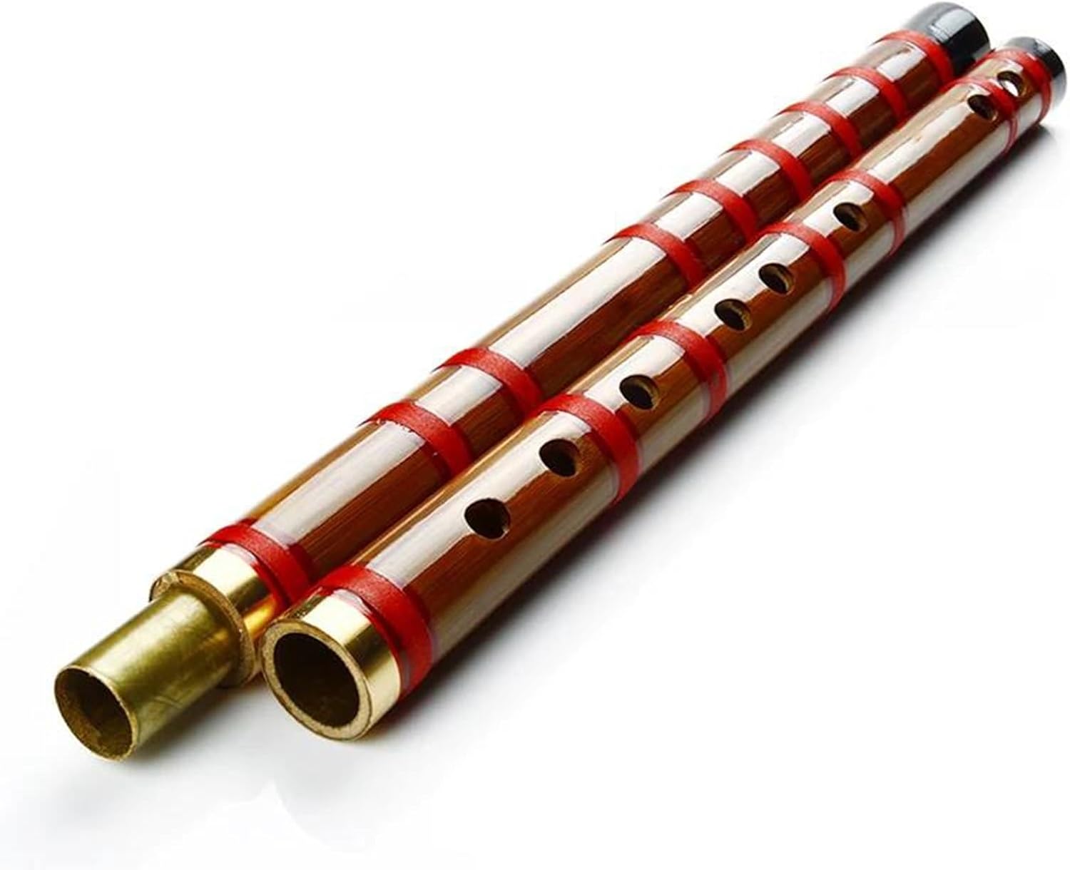 Black Line Traditional Woodwind Musical Instruments Flute(G KEY)