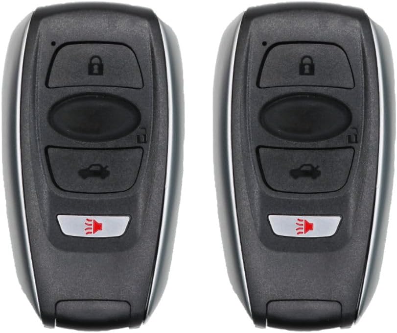 Replacement Smart Key Fob for Subaru Ascent 2020 FCC 2AOKM-SB4 Part Number 88835FL032 88835FL031 88835FL030 88835-FL03C 88835-FL03B 88835-FL03A Pack of 2