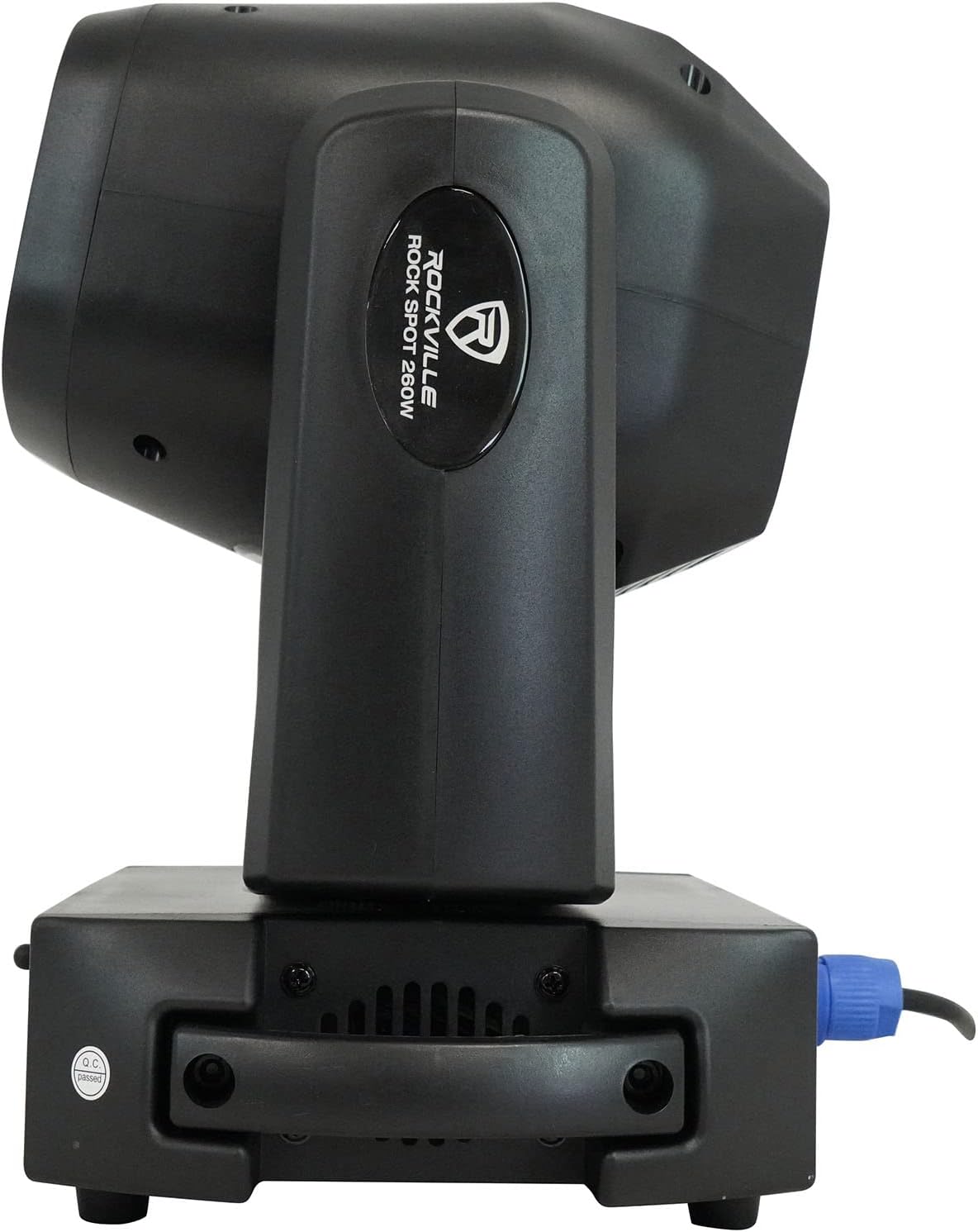 Rockville Rock SPOT 260W Moving Head Spot Light, Wireless DMX, Prism Effects, Rotating Gobos, for Stage and DJ Shows, 2-Piece