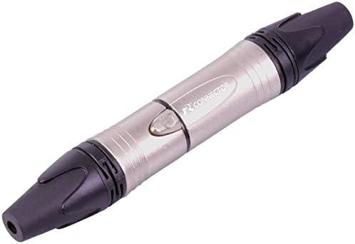 Davitu Electrical Equipments Supplies - 15sets 3pins NC3MXX&NC3FXX XLR connector, Microphone MIC XLR Male Plug&Female Jack Adapter, 7 colors available - (Color: silver, Pins: 3pins)