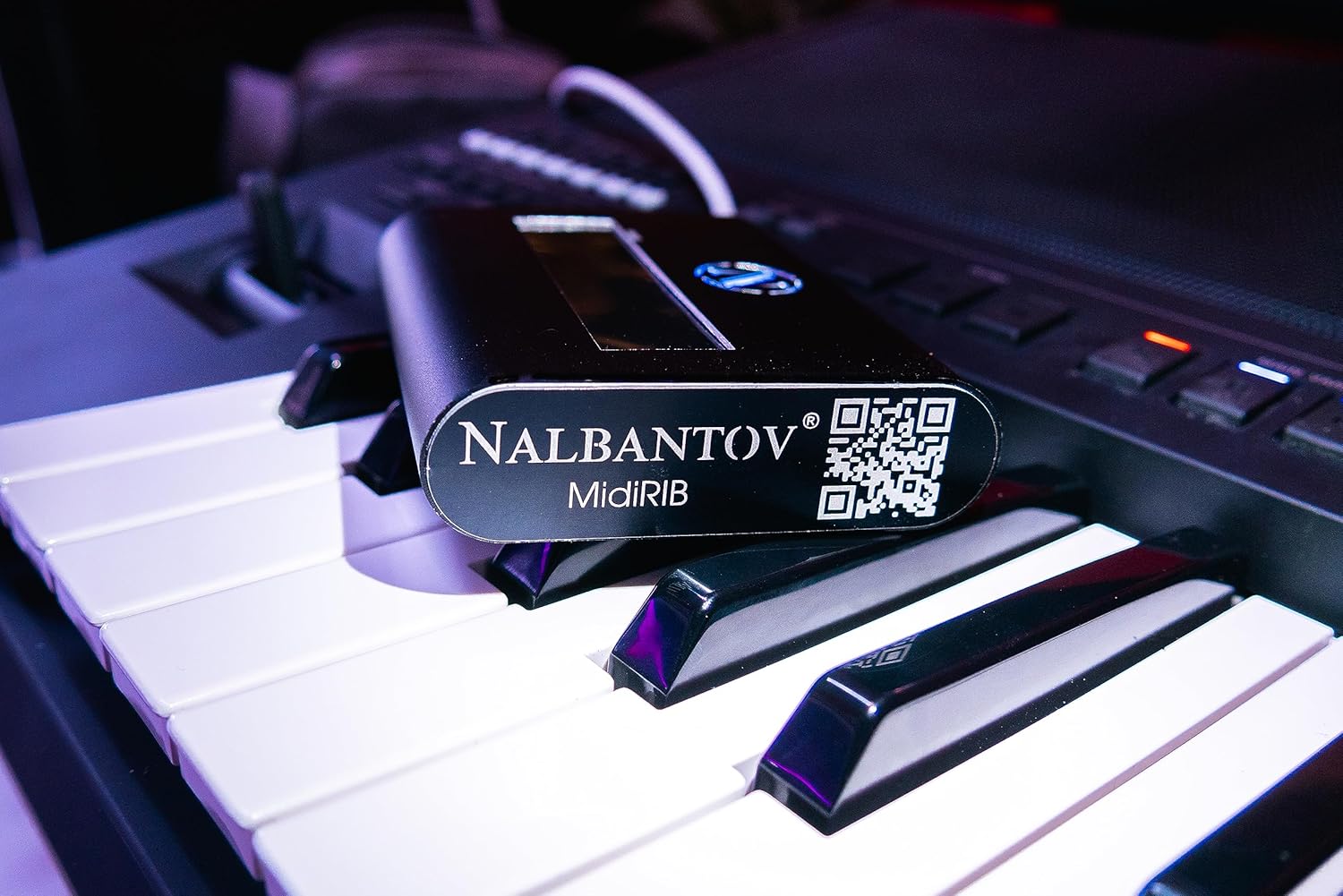 MidiRIB MIDI Ribbon Controller suitable for Kawai with a MIDI interface (black or silver)