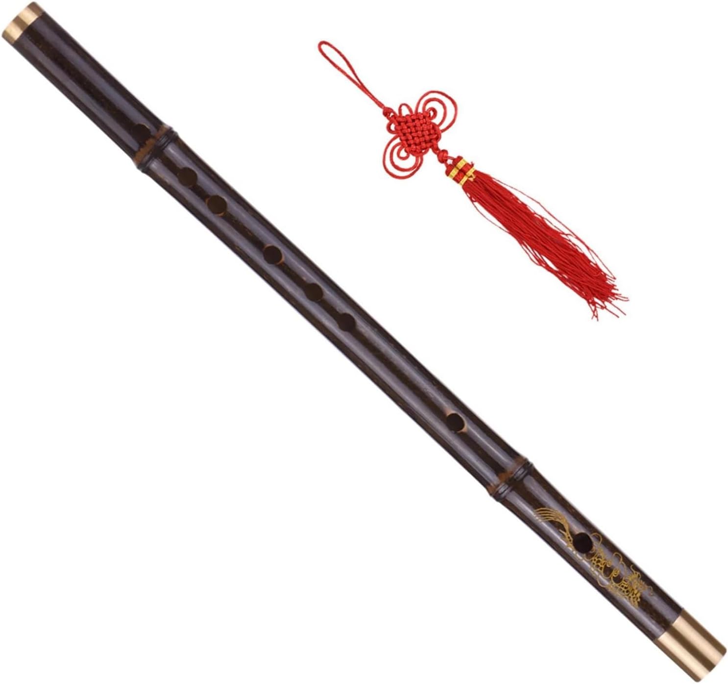 C Bamboo Flute Professional Bk Flute Traditional Handmade Woodwind Instrument(D key)