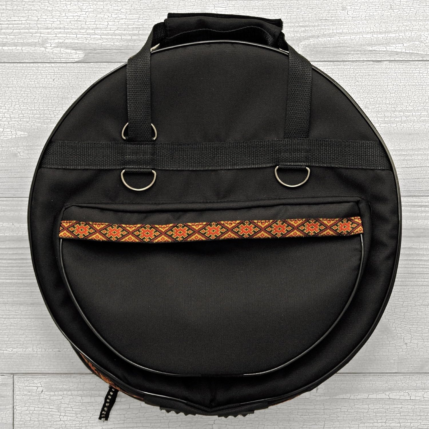 GUDA DRUM Freezbee Morningstar with Rope Decoration and Travel Bag. Best Pan drum