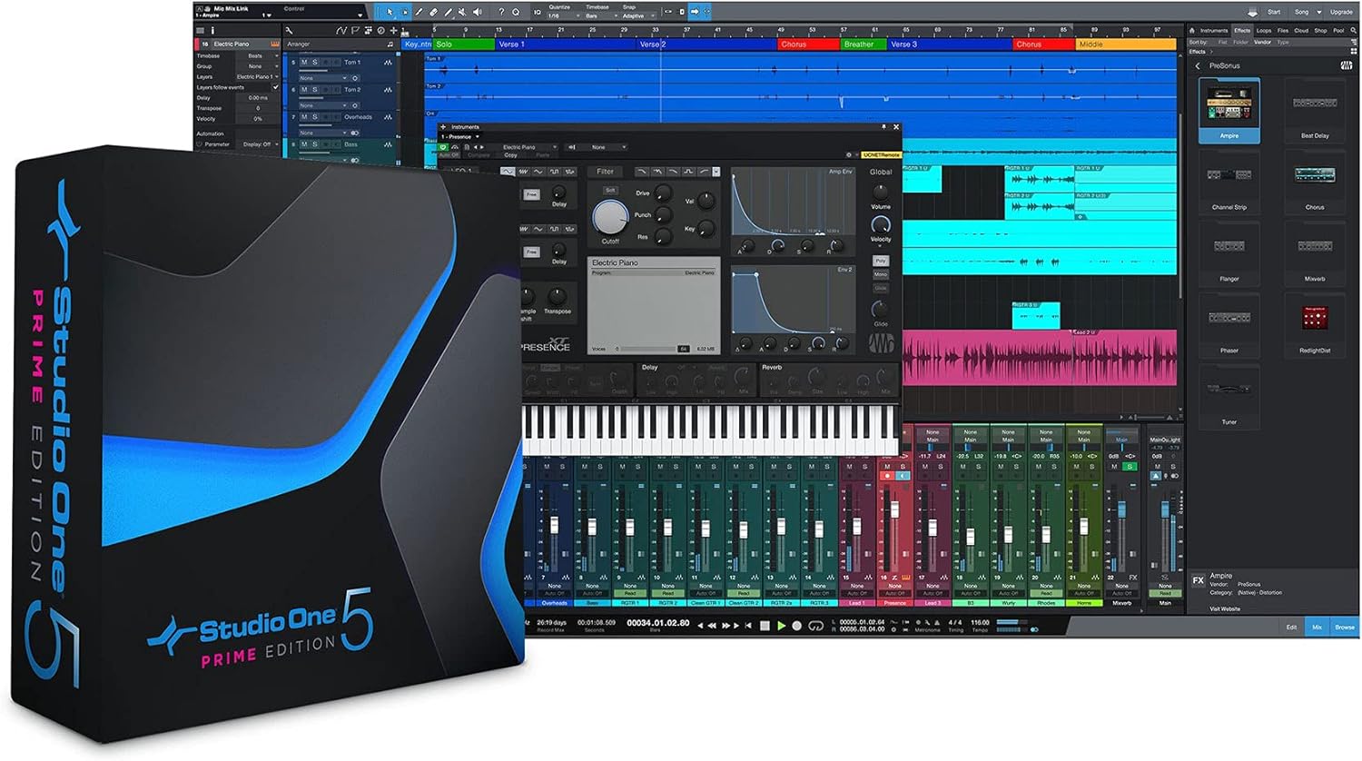 PreSonus R80 AMT Studio Monitor (Single)