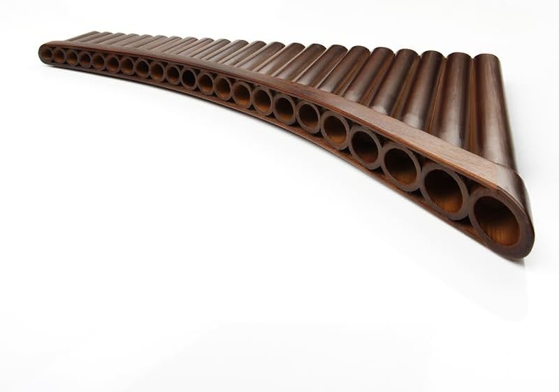 22 Pipes Brown Pan Flute G Key Chinese Traditional Musical Instrument Pan Pipes Woodwind Instrument