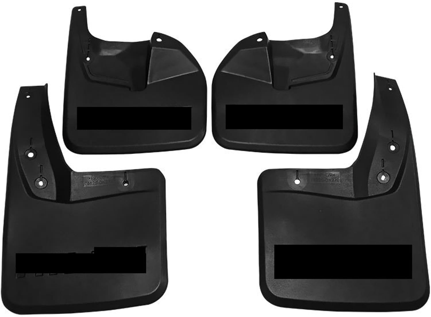 Car Mud Flaps Mud Guard Compatible for Toyota Hilux 4WD 2015 2016 2017 2018 2019 2020 2021 Splash Guards Mud Flap Fenders Accessories