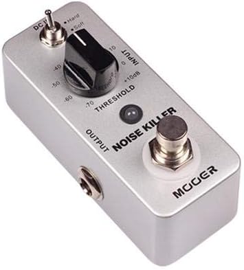 MOOER Noise Gate Pedal, Noise Killer Effect Guitar Pedal 2 Modes True bypass