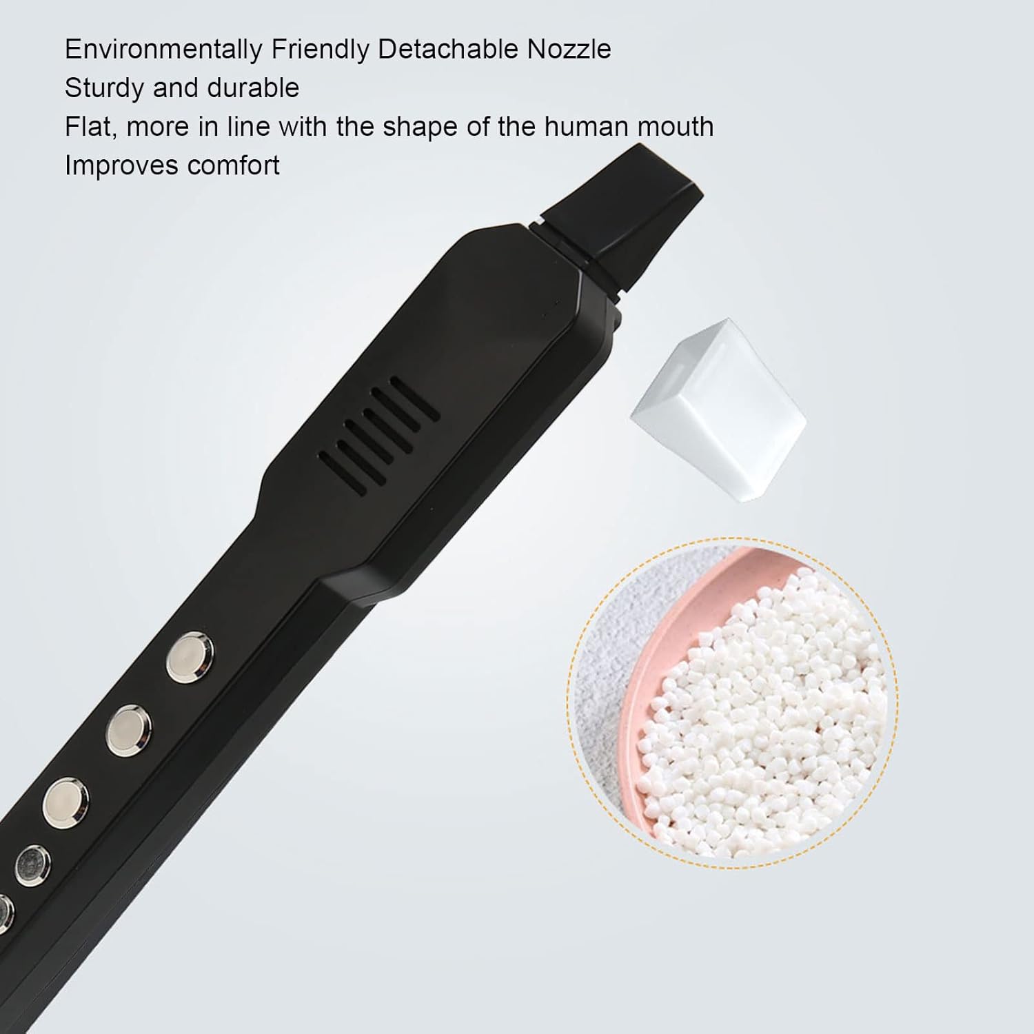 Mini Saxophone Instrument, Digital Wind Instrument with MIDI Function, 10 Tones Electronic Wind Instrument, 12 Accompaniments, for for iOS for Android